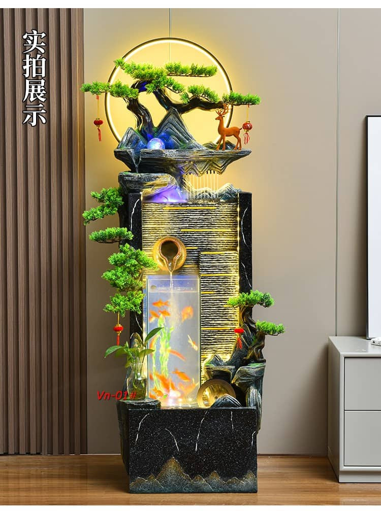 Tiểu cảnh hồ cá mini để bàn hoặc không gian nhỏ