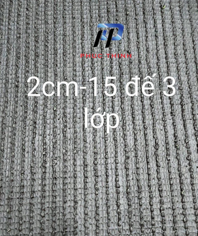 Cỏ 2cm 3 lớp đế